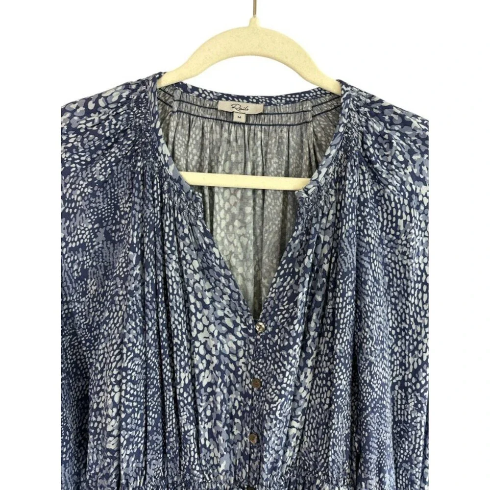 Rails shirred neckline